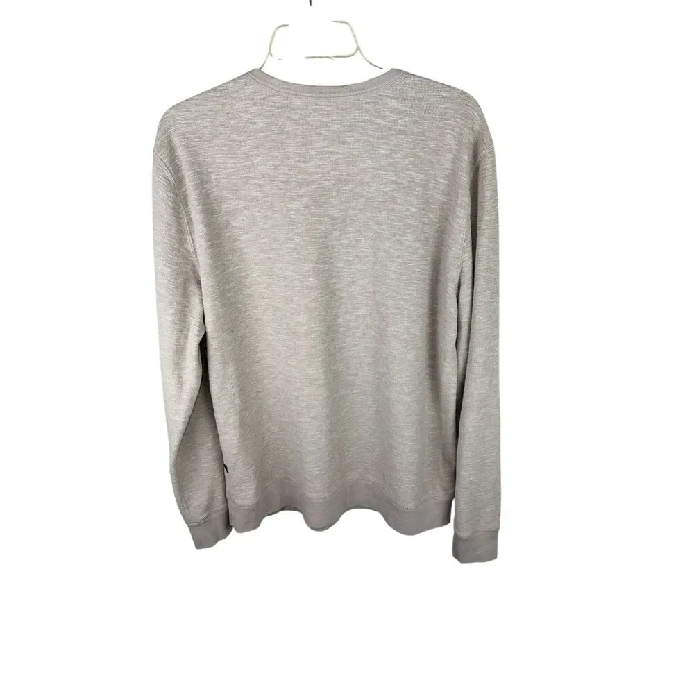 Rails Mens Crewneck‎ Sweatshirt Beige Pullover Size XL